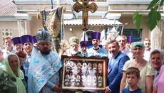 У Криворізькій єпархії УПЦ триває Хресний хід з іконою-ковчегом