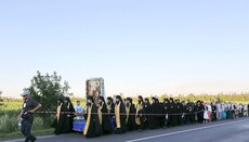В Донецькій області пройшов перший день Хресного ходу-2016