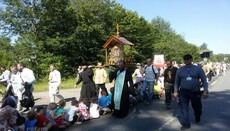 Віруючі фіксують перші чудеса Хресного ходу - 2016