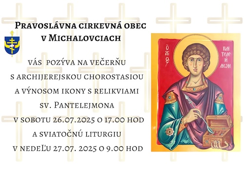 Michalovce oslaví svátek sv. Pantelejmona фото 1