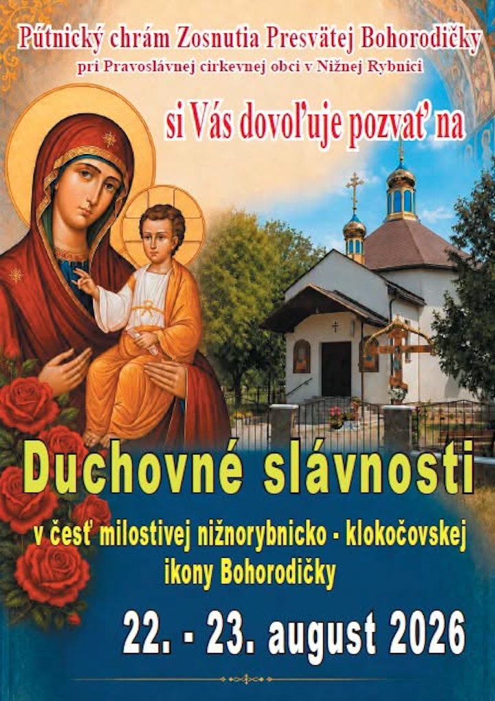 V Nižnej Rybnici sa uskutočnia eparchiálne slávnosti a pešia púť фото 1