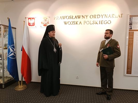 otec Łukasz Godun (fotka z jiné akce)